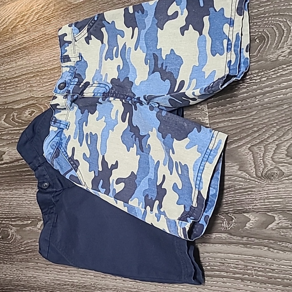 Okie dokie Size 5Y Navy and Navy Camo